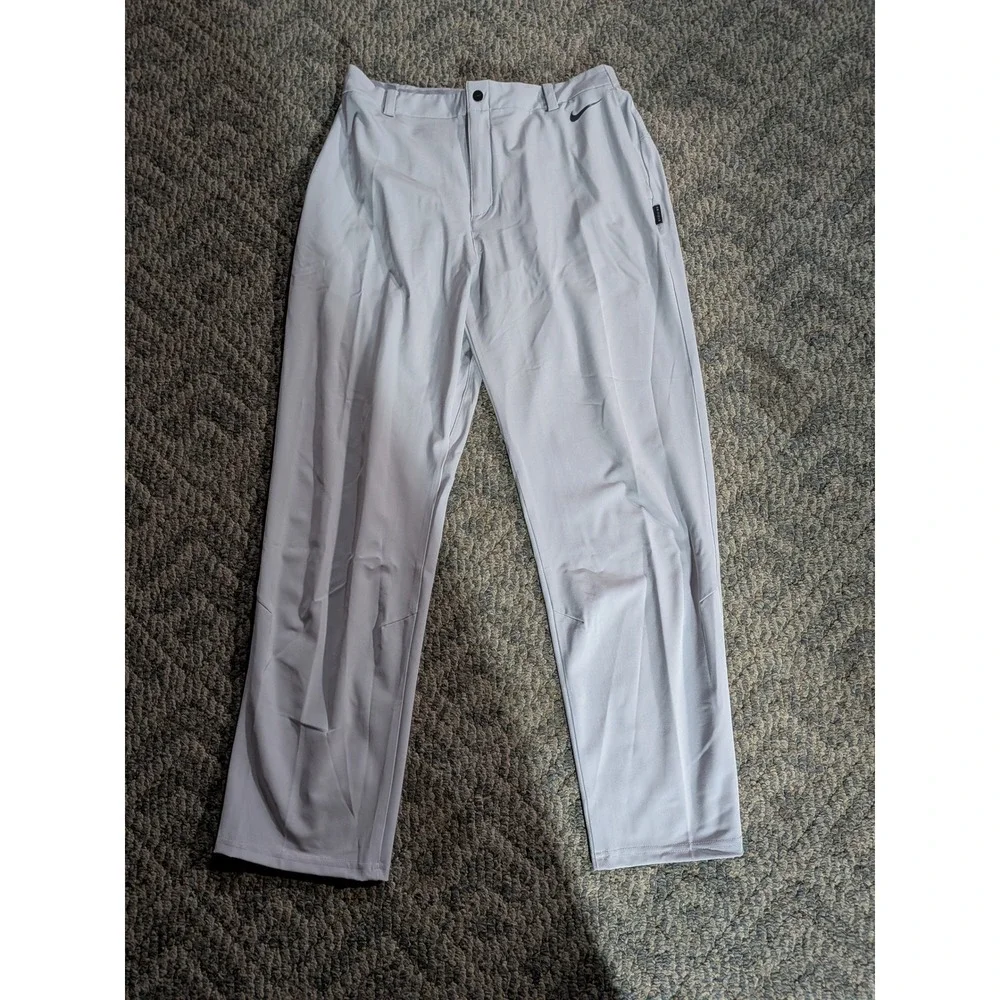 Nike On-Field Baseball Pants Mens Grey Athletic Performance 556691-58028
